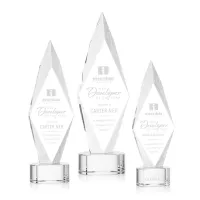 Manilow Award on Paragon Base - Clear