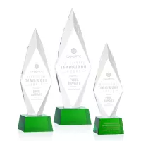 Manilow Award on Robson Base - Green