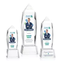 Bloomington VividPrint™ Award on Base - Clear
