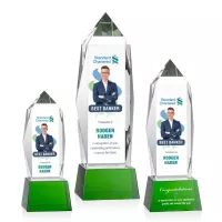 Bloomington VividPrint™ Award on Base - Green