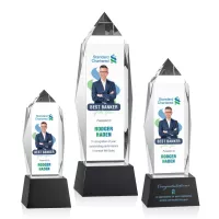 Bloomington VividPrint™ Award on Base - Black