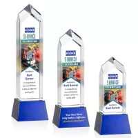 Clarington VividPrint™ Award on Base - Blue