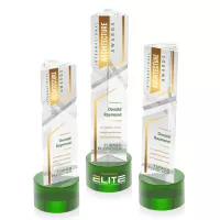 Oakham VividPrint™ Award on Marvel Base - Green