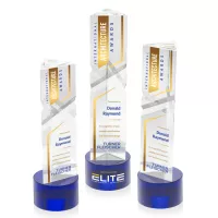 Oakham VividPrint™ Award on Marvel Base - Blue