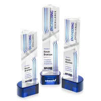 Oakham VividPrint™ Award on Paragon Base - Blue