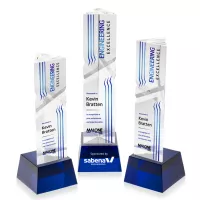 Oakham VividPrint™ Award on Robson Base - Blue