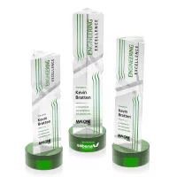 Oakham VividPrint™ Award on Stanrich Base - Green