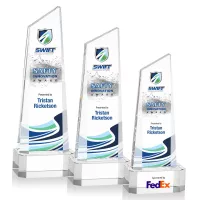 Belmont Tower VividPrint™ Award on Padova - Clear