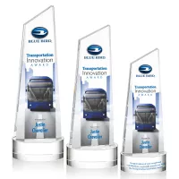Belmont Tower VividPrint™ Award on Stanrich - Clear