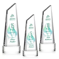 Akron VividPrint™ Award on Base - Clear