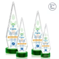 Springfield VividPrint™ Award on Stanrich Base - Green