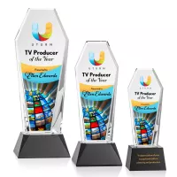 Romford VividPrint™ Award on Base - Black