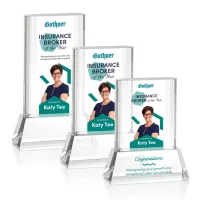 Merit VividPrint™ Award on Base - Clear