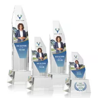 Barrhaven VividPrint™ Award on Base - Clear