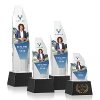 Barrhaven VividPrint™ Award on Base - Black
