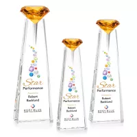 Alicia Gemstone VividPrint™ Award - Optical/Amber