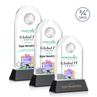 Blake Globe VividPrint™ Award on Newhaven - Black