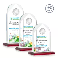 Blake Globe VividPrint™ Award - Red