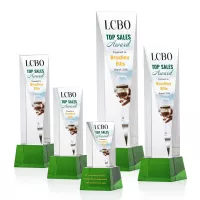 Easton VividPrint™ Award on Base - Green