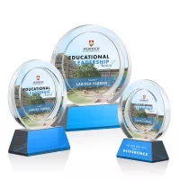 Templeton VividPrint™ Award on Base - Sky Blue