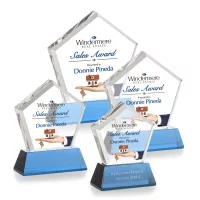 Genosee VividPrint™ Award on Base - Sky Blue