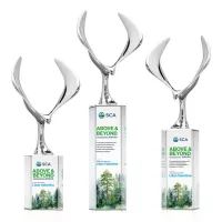Maverick Eagle VividPrint™ Award on Dakota Base - Clear