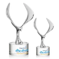 Maverick Eagle VividPrint™ Award on Marvel Base - Clear