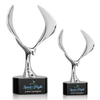 Maverick Eagle VividPrint™ Award on Paragon Base - Black