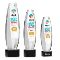 Hoover VividPrint™ Award on Paragon Base - Black