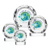 Seville VividPrint™ Award on Alberton Base - Clear