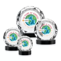 Seville VividPrint™ Award on Alberton Base - Black