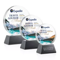 Glenwood Vividprint™ Award on Base - Black
