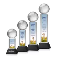 Golf Ball VividPrint™ Award on Stowe - Black