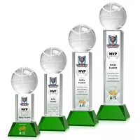 Basketball VividPrint™ Award on Stowe - Green