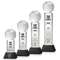 Basketball VividPrint™ Award on Stowe - Black