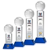 Basketball VividPrint™ Award on Stowe - Blue