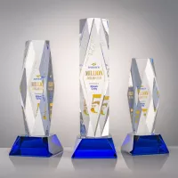 President VividPrint™ Award on Base - Blue