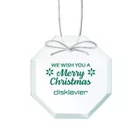 Jade Ornament - Octagon Imprinted
