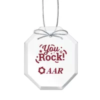 Starfire Ornament - Long Octagon Imprinted