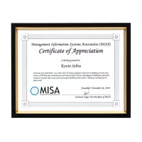 Napier Certificate Frame