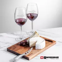 Swissmar® Acacia Board & 2 Blyth Wine