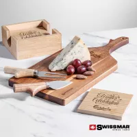 Swissmar® Paddle Board & Bamboo Coasters