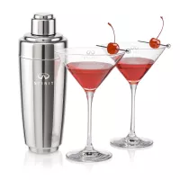 Pescara Shaker & Santiago Martini Set