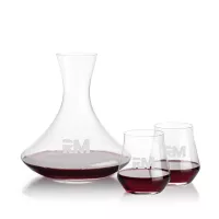 Senderwood Carafe & Bretton Stemless Wine