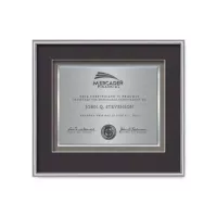 Fenestra Certificate TexEtch - Silver