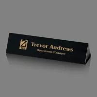 Triangular Nameplate