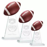 Edenwood Football Award - Clear