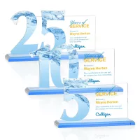 Hazelton VividPrint™ Award - Sky Blue