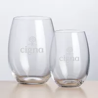 Carlita Stemless Wine - Deep Etch