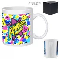 11 Oz Full Color Stoneware Mug